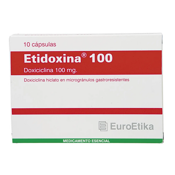 ETIDOXINA x 100MG CÁPSULAS Caja X 10