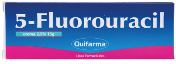 5-FLUOROURACILO 2.5% CREMA x 15G