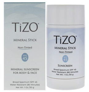 TIZO MINERAL STICK NON-TINTED SPF45 BODY & FACE X 30G