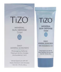 TIZO MINERAL SUN DEFENSE TINTED SPF50 DAILY X 50G